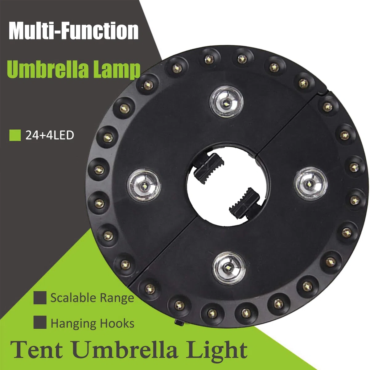 SANON Lumières de parasol de terrasse, parasols de table, lampes de camping sans fil pour jardin, véranda, terrasse, utilisation intérieure